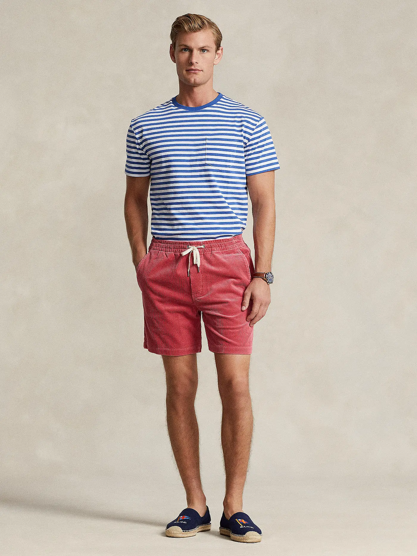 POLO RALPH LAUREN | Cordshorts | rot